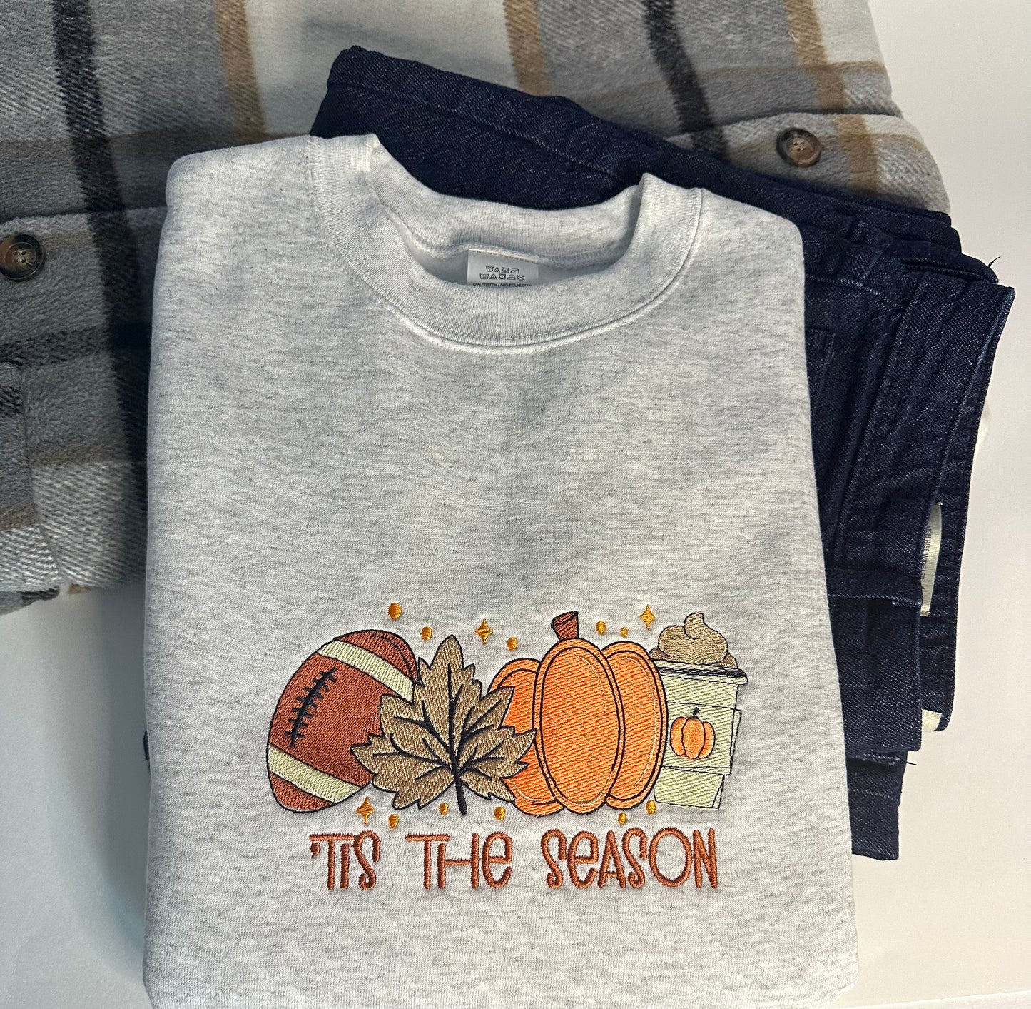 Fall sweatshirt, long sleeve cozi fall crewneck shirts