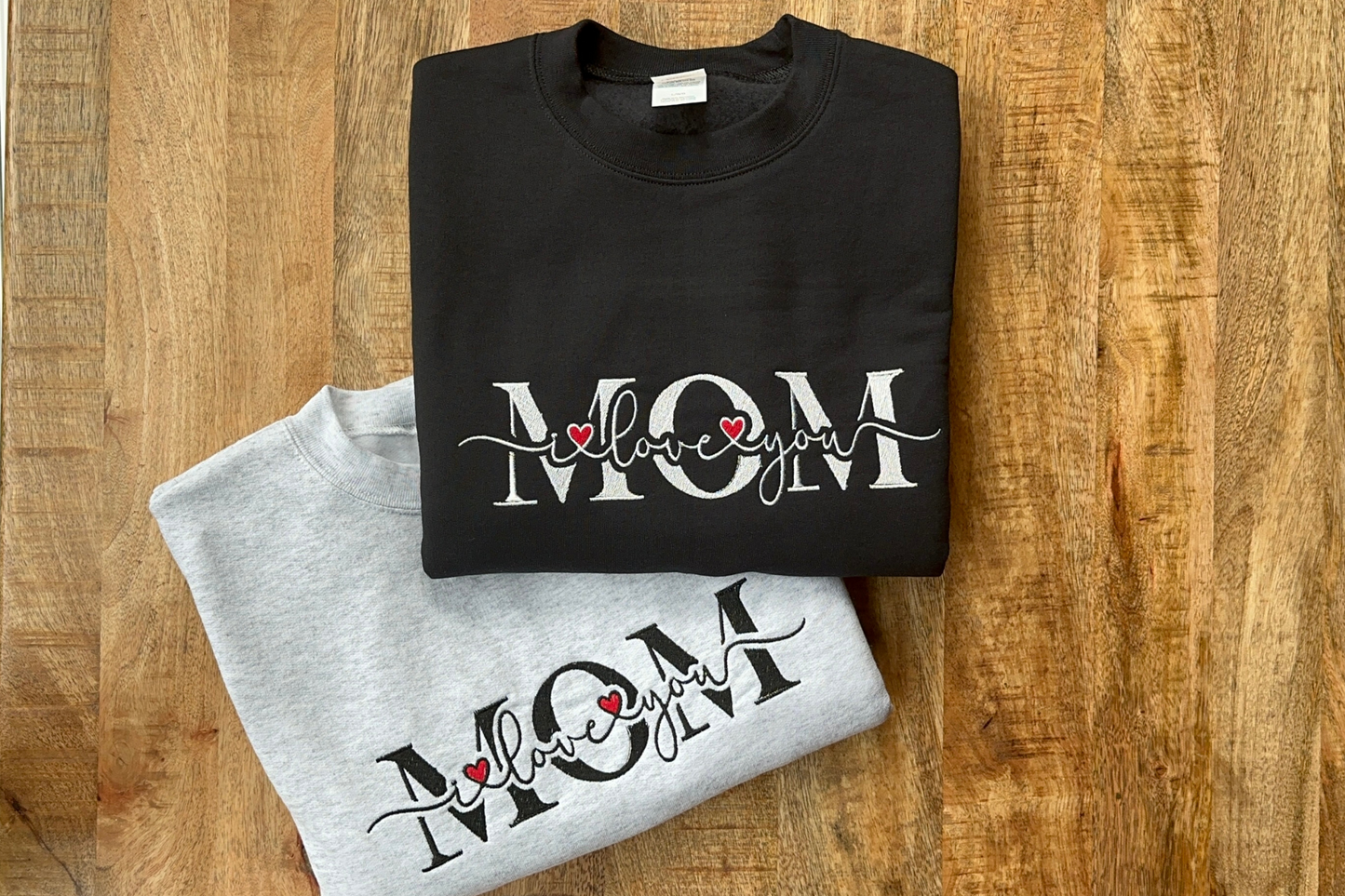 Crewneck sweatshirt for mom, cute I love you mom sweatshirt, gift for a mom, mama shirt, gifts for mom, Mother’s Day shirt, gift for moms