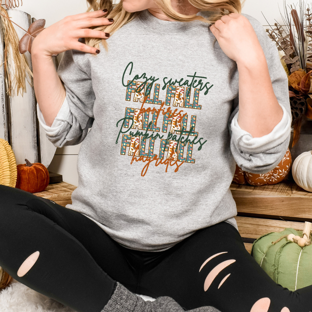 Sweatshirts for fall, fall sweaters for women, trendy fall crew neck