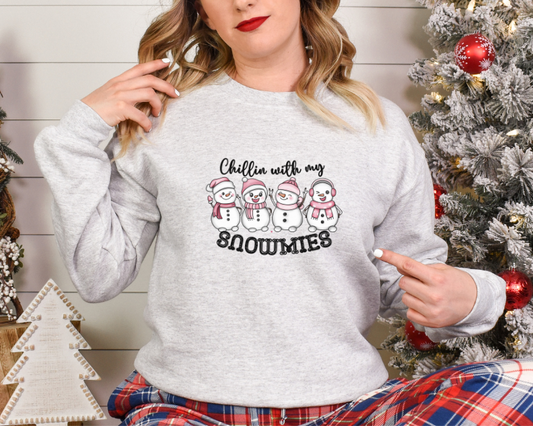 Christmas sweater for women, Snowman Christmas sweater, Christmas sweatshirt for her, holiday sweatshirt, xmas crewneck, gifts for Christmas