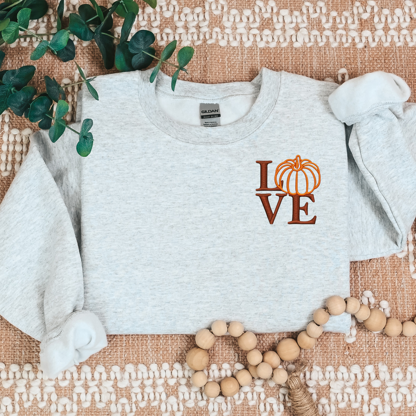 Love fall crewneck shirt, Fall themed sweatshirt