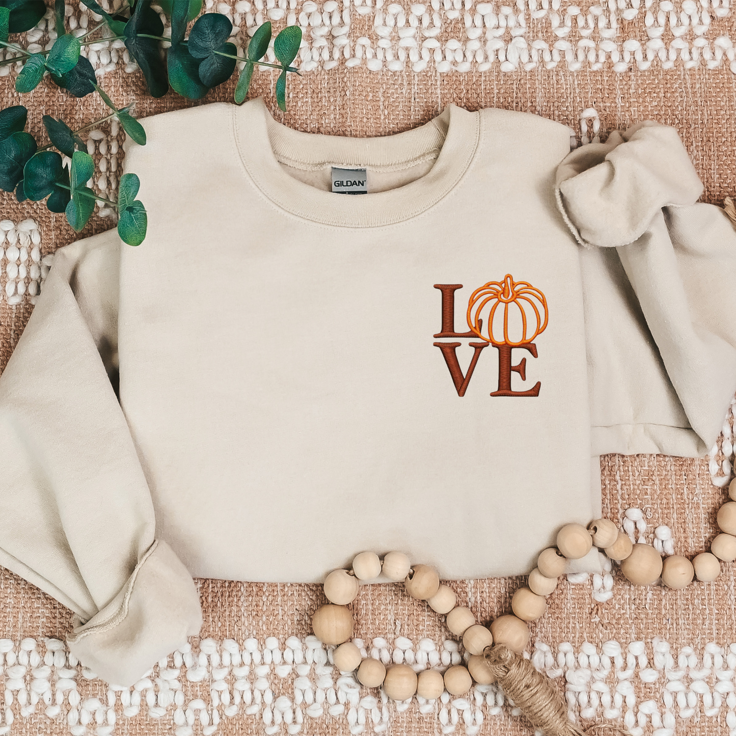 Love fall crewneck shirt, Fall themed sweatshirt