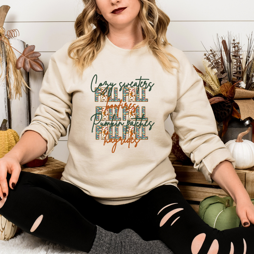 Sweatshirts for fall, fall sweaters for women, trendy fall crew neck